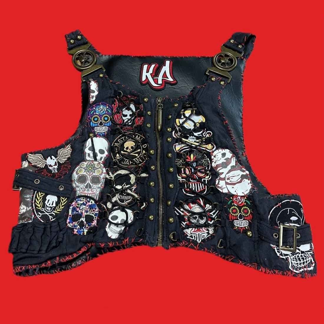 Unisex Punk Style Vest