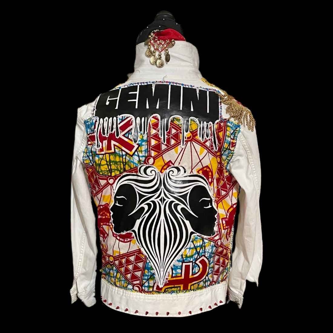 Gemini White Diesel Custom Jacket
