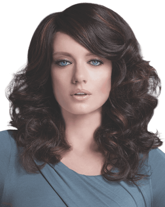 HOW Voluminous Waves Synthetic Wig Lace front
