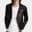 Clean-lined Leather Biker Jacket