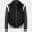Givenchy Hooded Leather Varsity Jacket