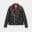 Black Leather Semi Biker Jacket Best Choice of Riders thumbnail 2