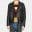 Black Leather Semi Biker Jacket Best Choice of Riders