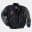 Navy Leather Varsity Jacket