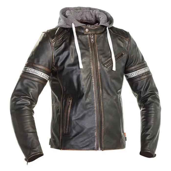 Light Brown Leather Men’s Jacket