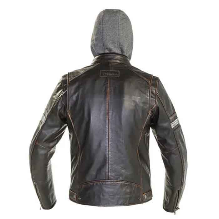 Light Brown Leather Men’s Jacket thumbnail 2