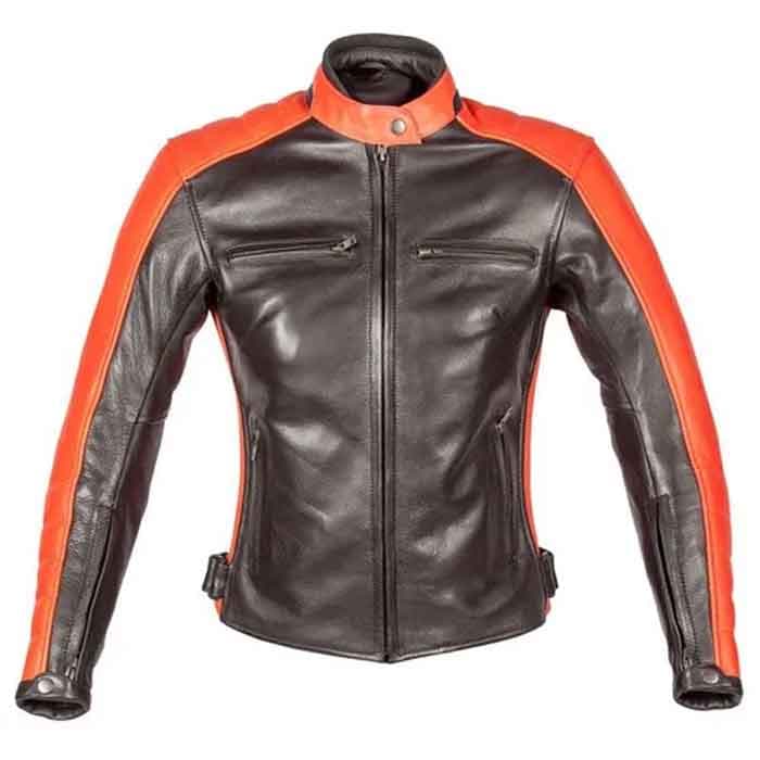 LADIES SPADA MOTORCYCLE LEATHER JACKET