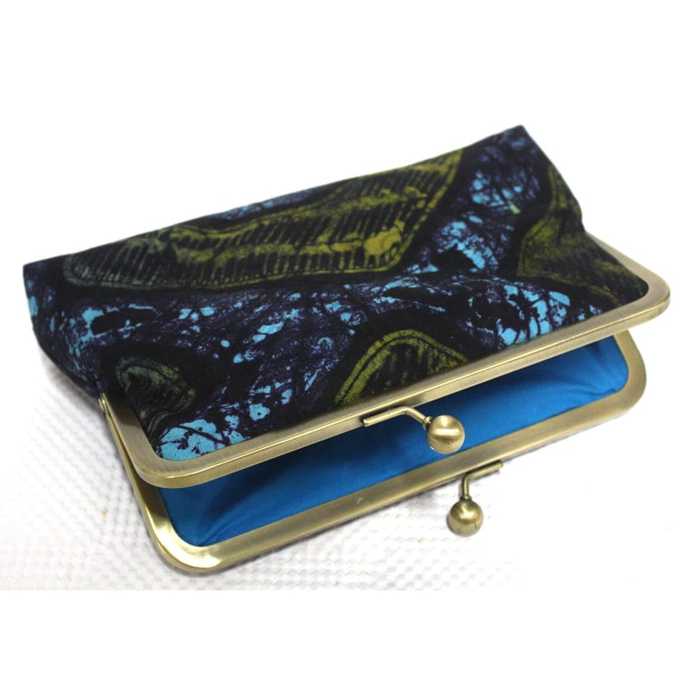 Purple Thames Mini Snap Clutch thumbnail 3
