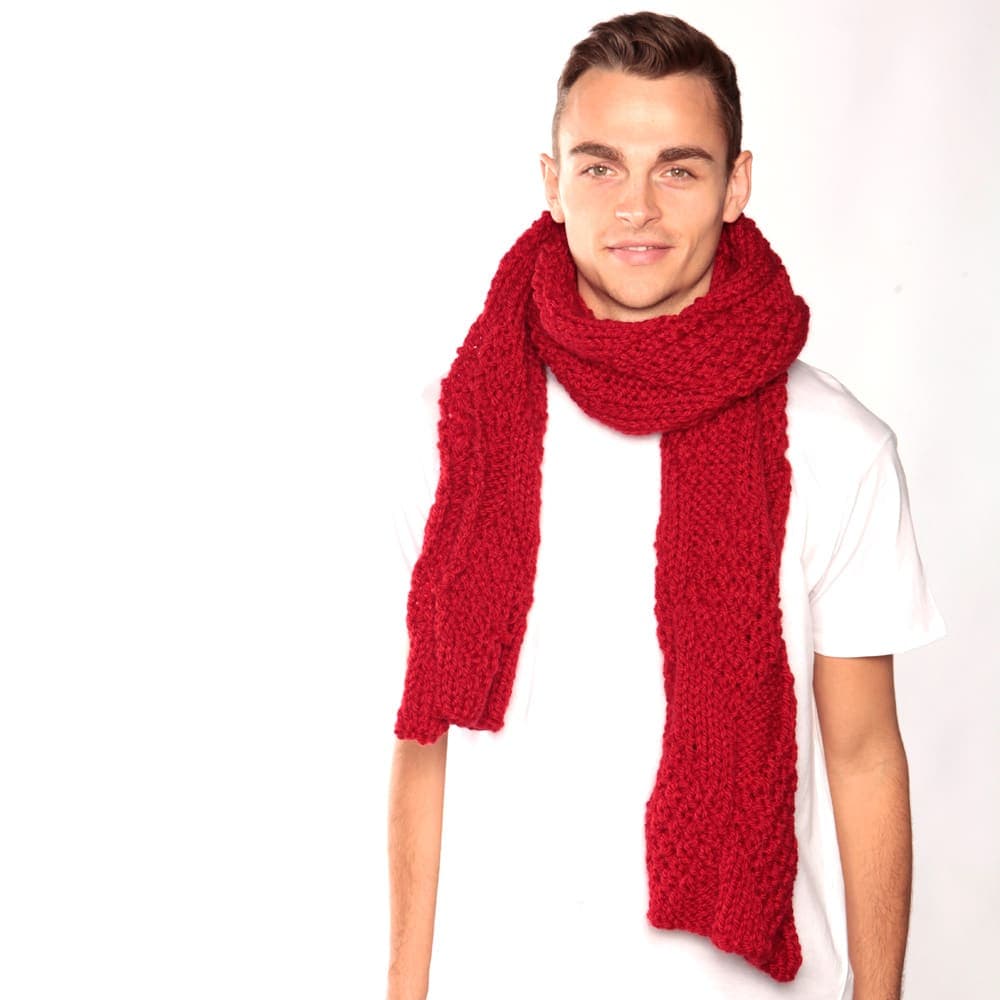 Cardinal Red Scarf