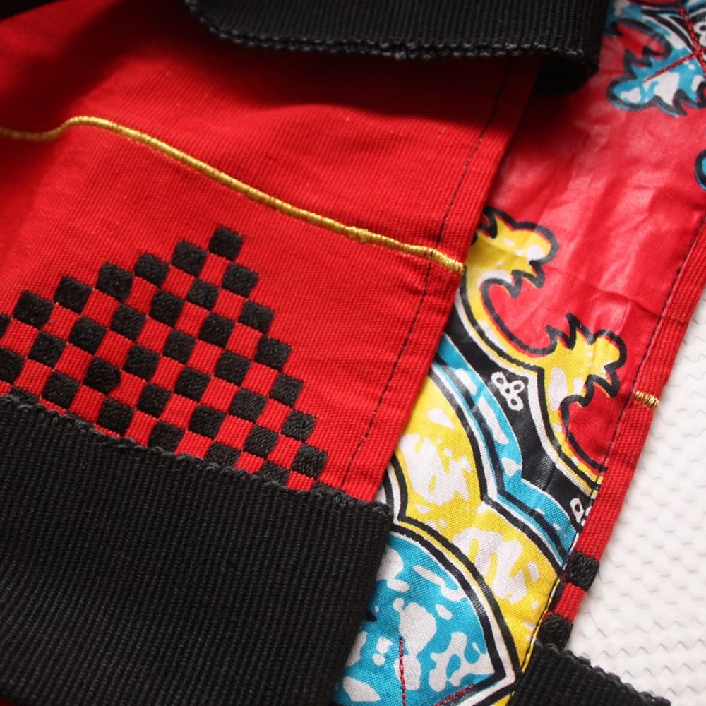 Red and Black Tommy Tote thumbnail 2
