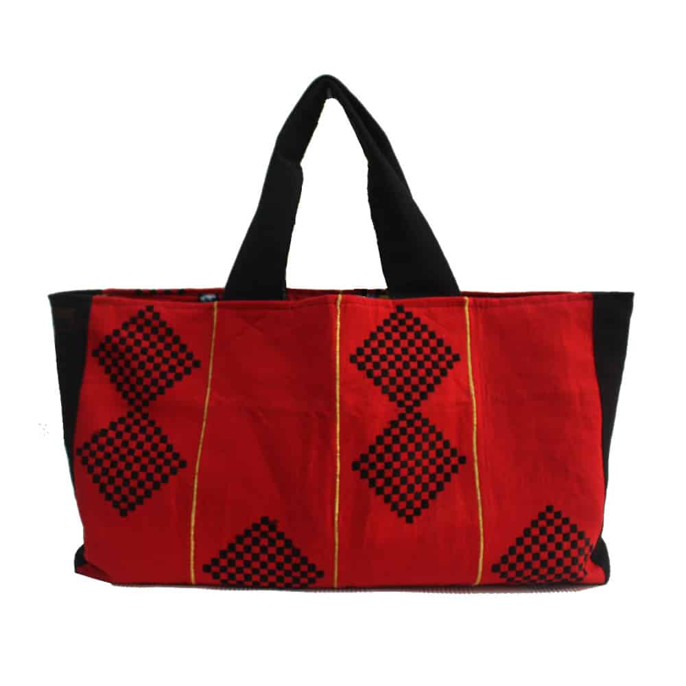 Red and Black Tommy Tote thumbnail 4