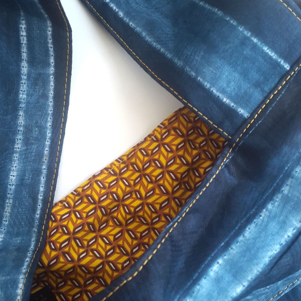 Green Eleko Adire Bee Bag thumbnail 4