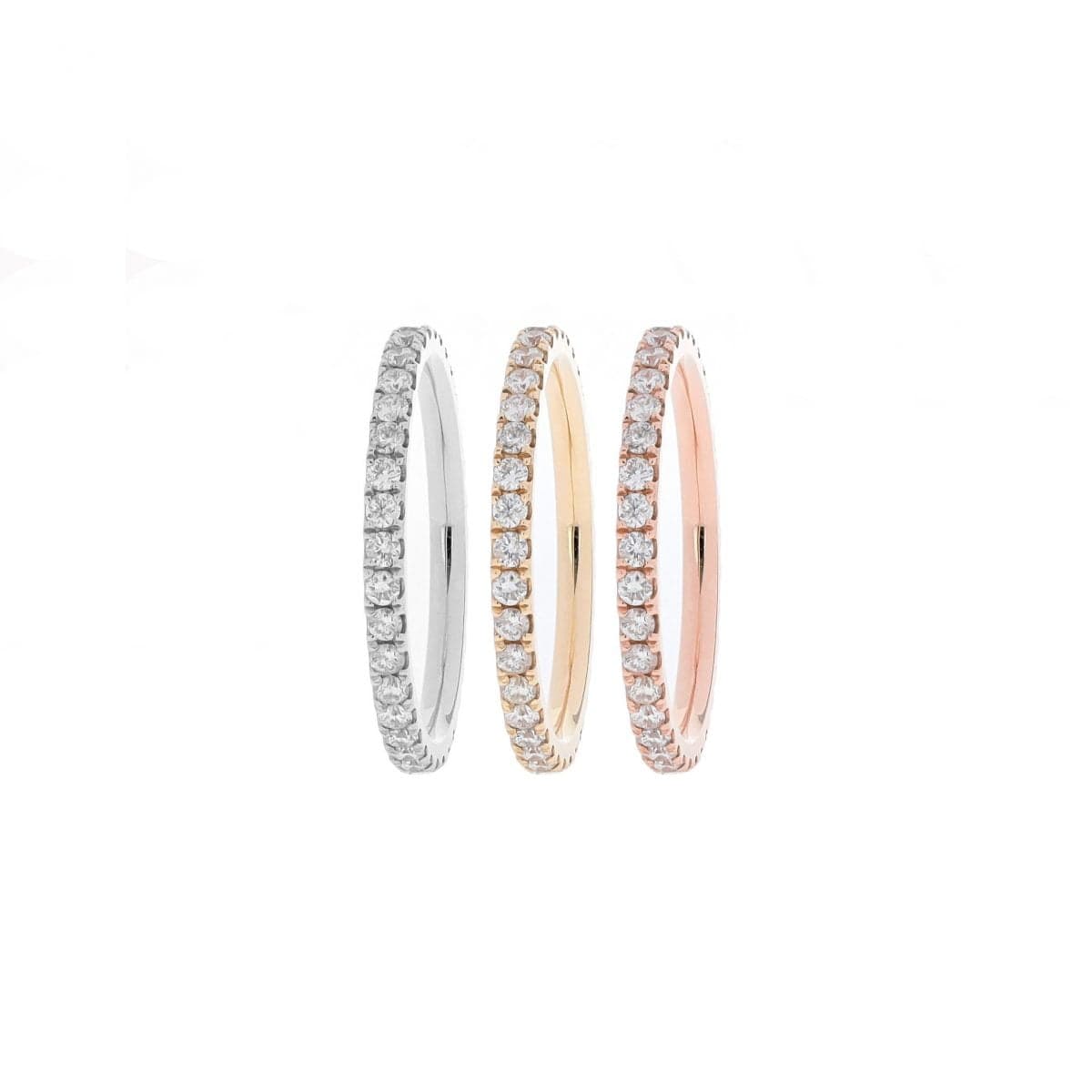 Style E 14 Karat Gold & Diamond Stacking Ring