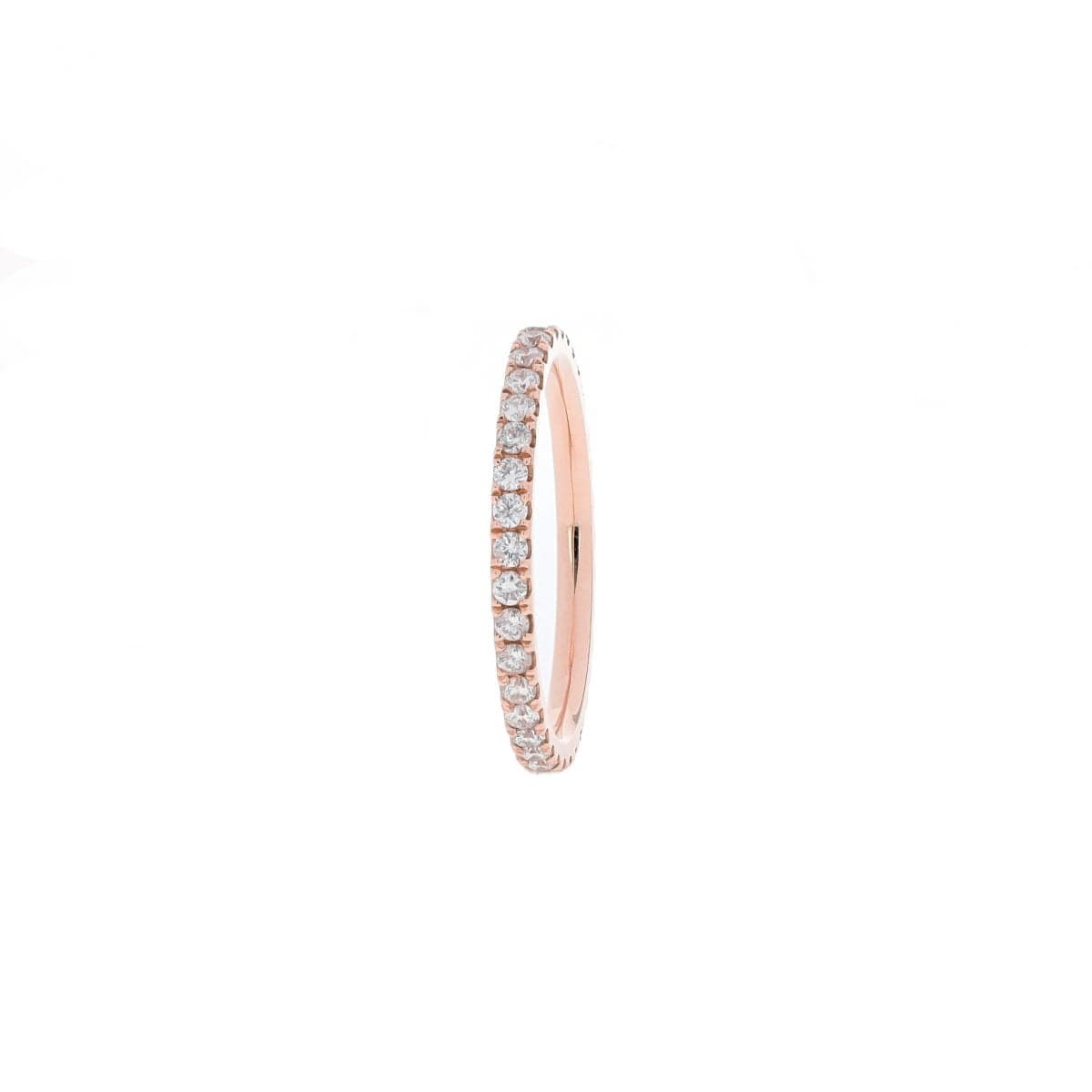 Style E 14 Karat Gold & Diamond Stacking Ring thumbnail 4