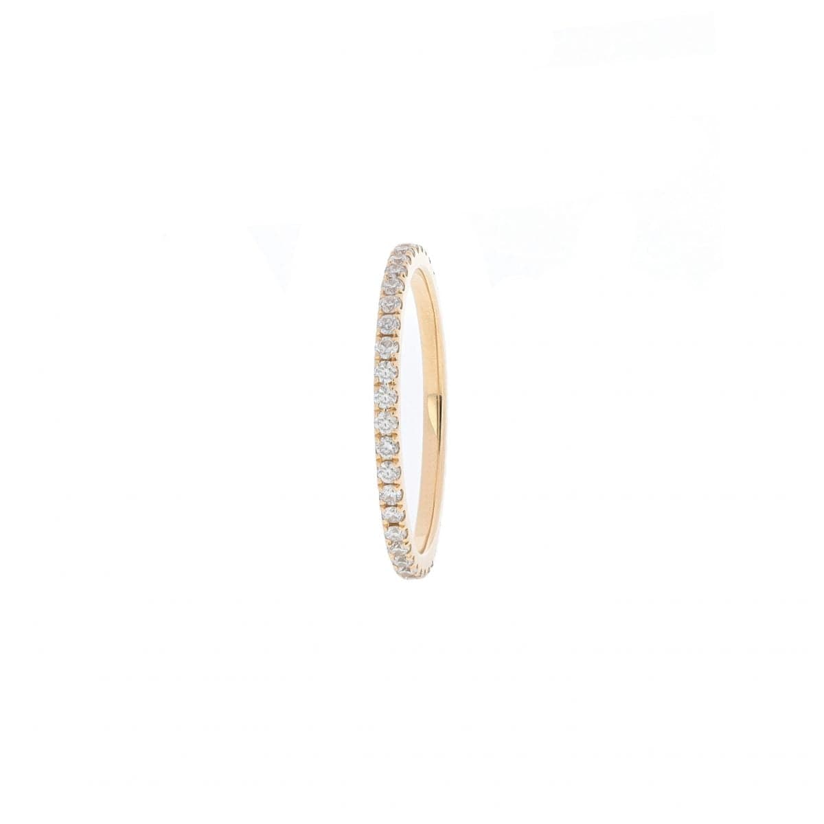Style F Diamond Stacking Ring thumbnail 4