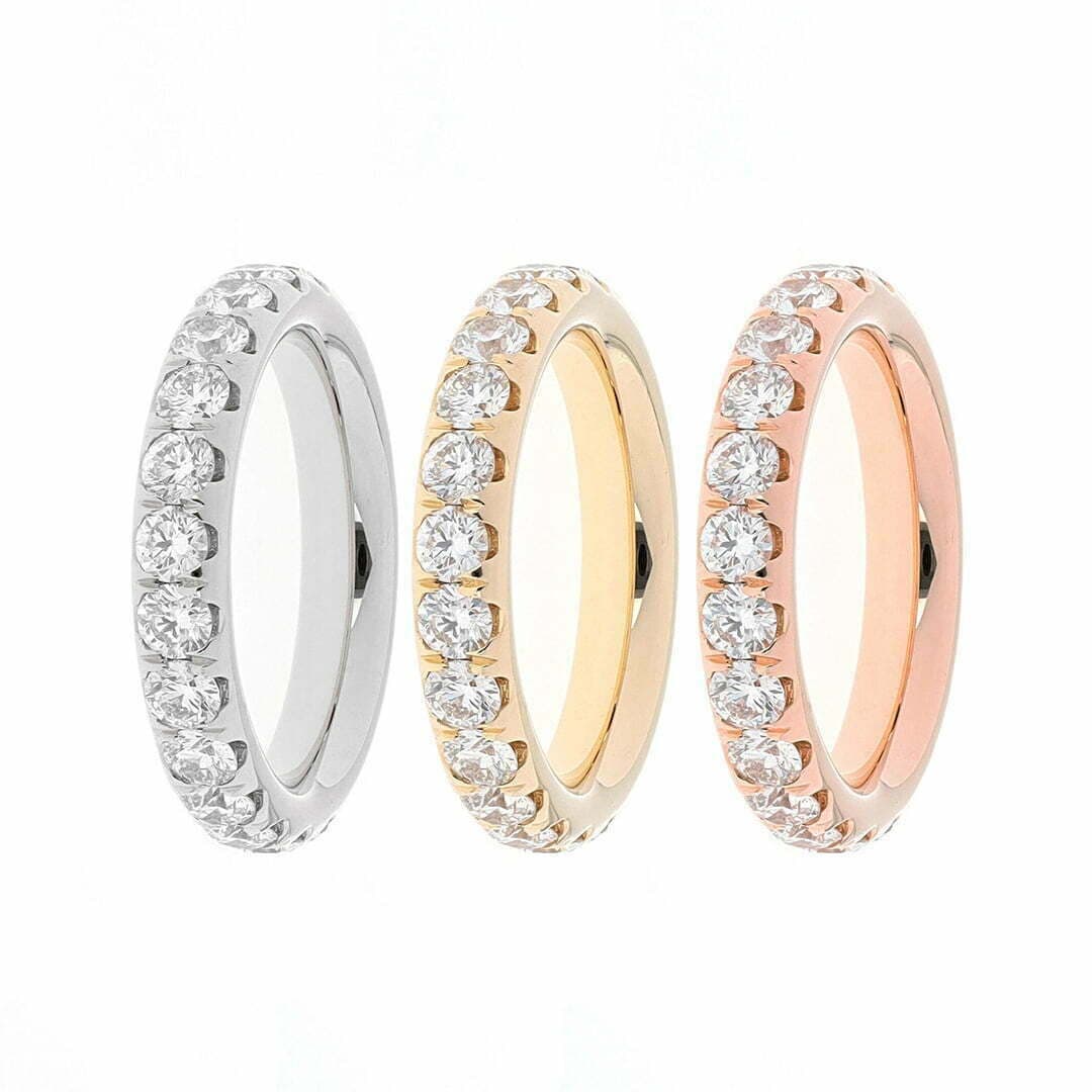 Ultimate Style A 14 Karat Gold & Diamond Stacking Ring