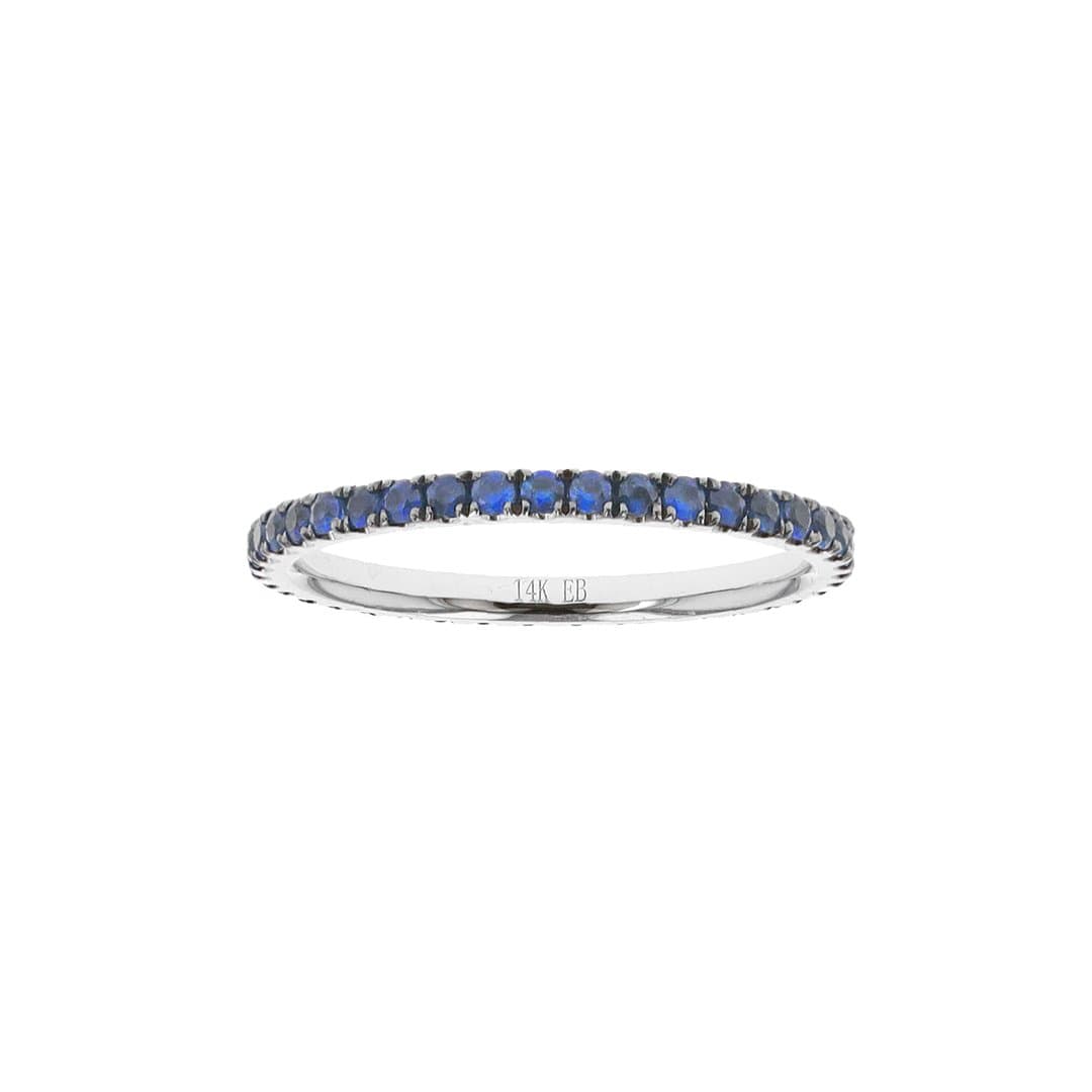14 Karat Gold & Shaded Sapphire Ring