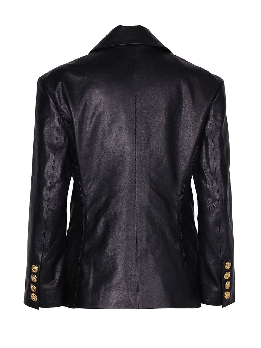 MONNEI Leather Blazer thumbnail 2