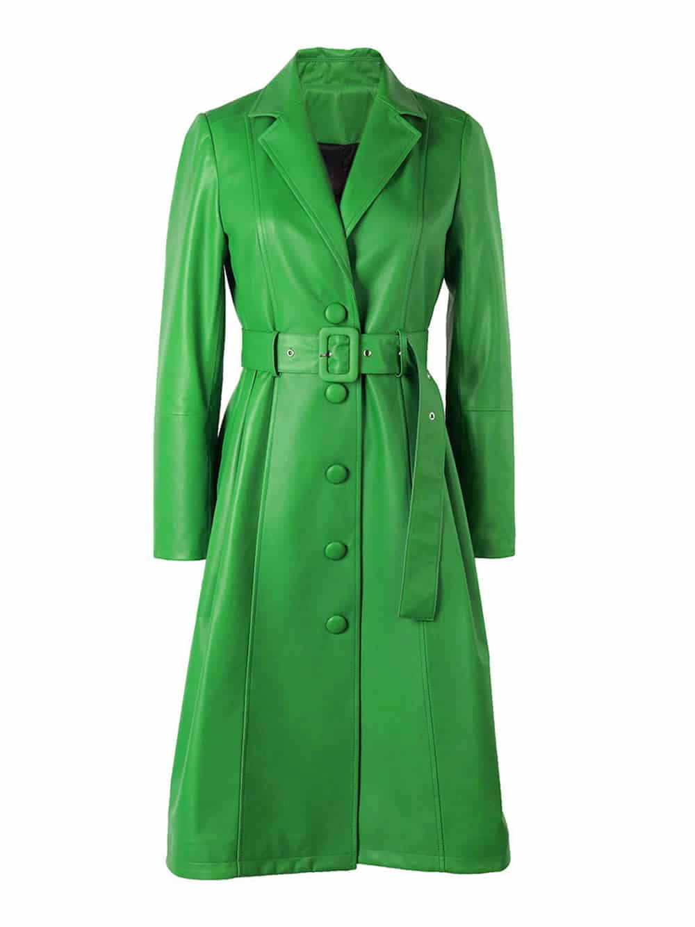 Genuine Leather Trench Coat thumbnail 2
