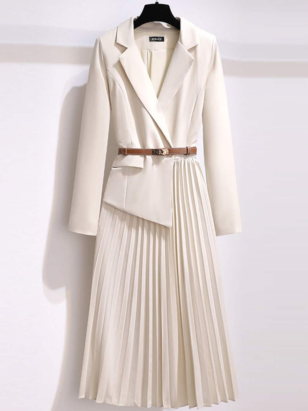 PETCHA Pleated Midi Dress thumbnail 2