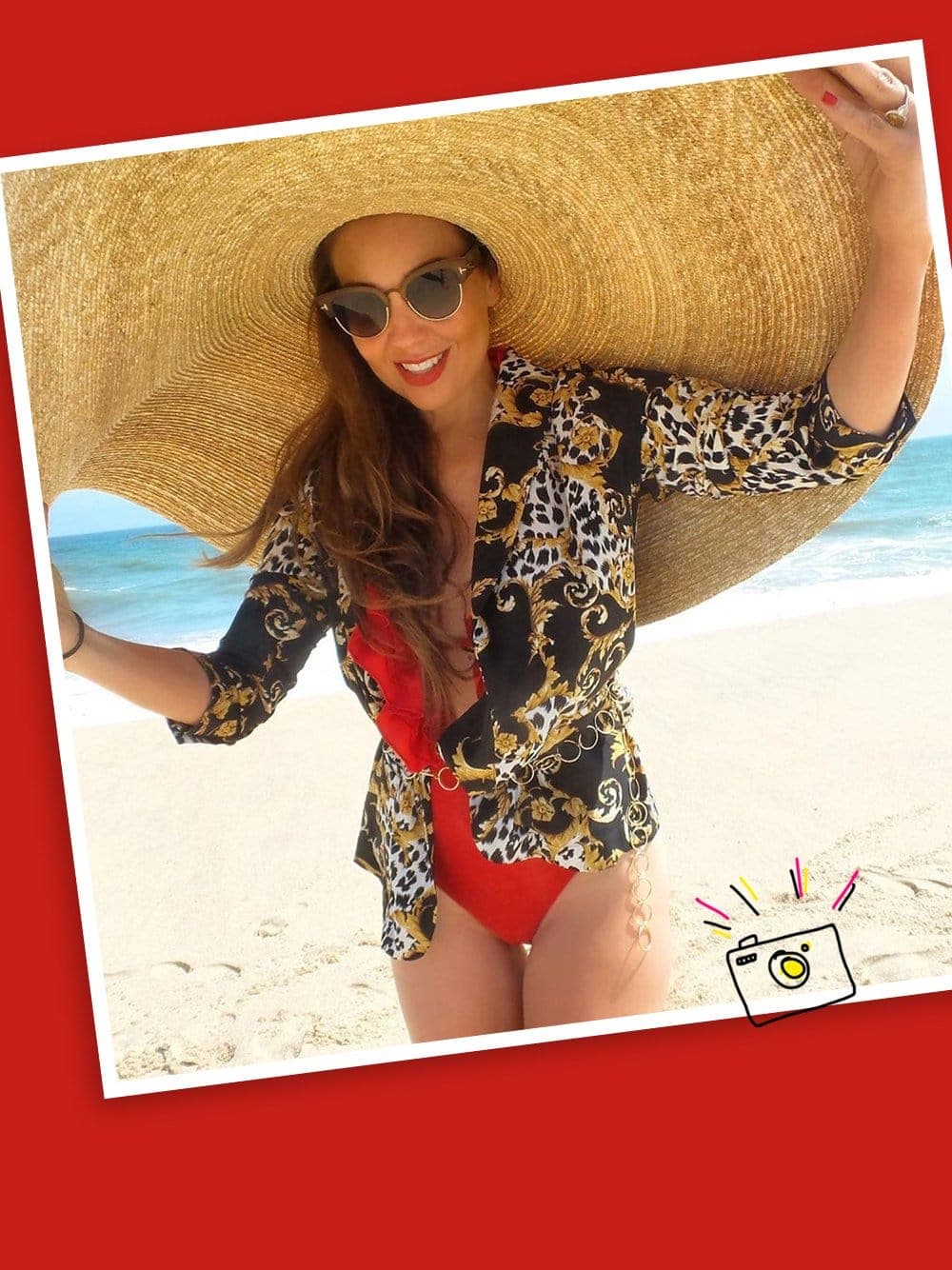 THERESA Oversized Straw-Hat thumbnail 3