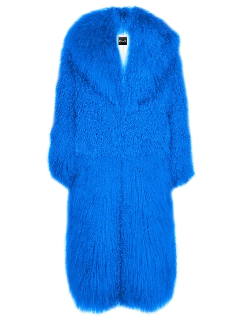 ZIALE Fur Oversize Maxi Coat thumbnail 4