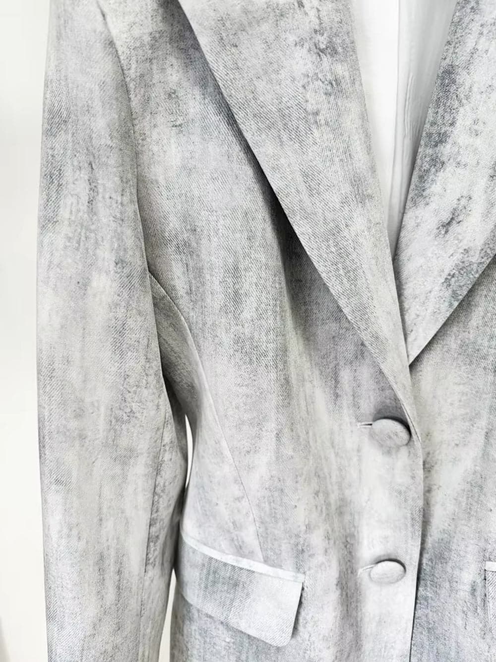PRIMETTE Blazer & Pants Set in Gray thumbnail 3
