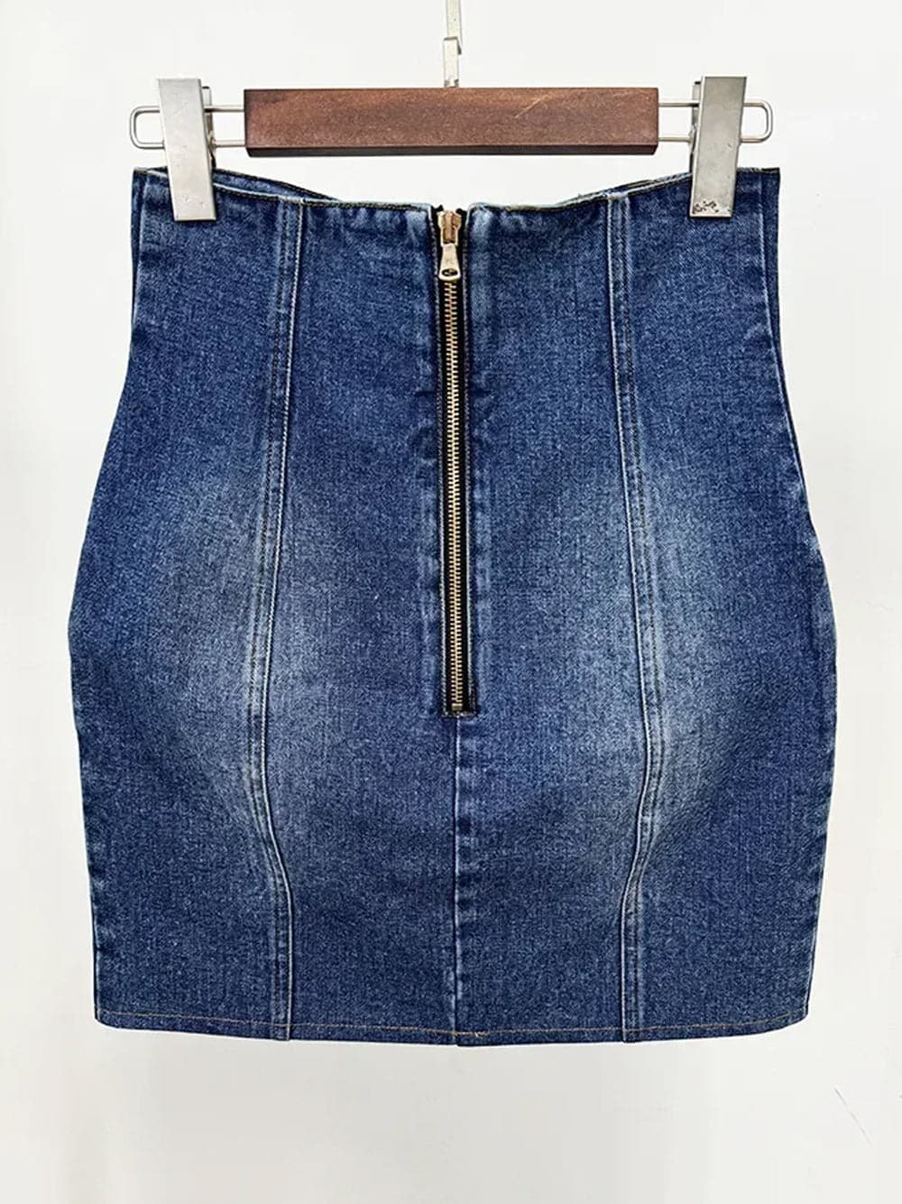 OCHO Denim Mini Skirt thumbnail 3