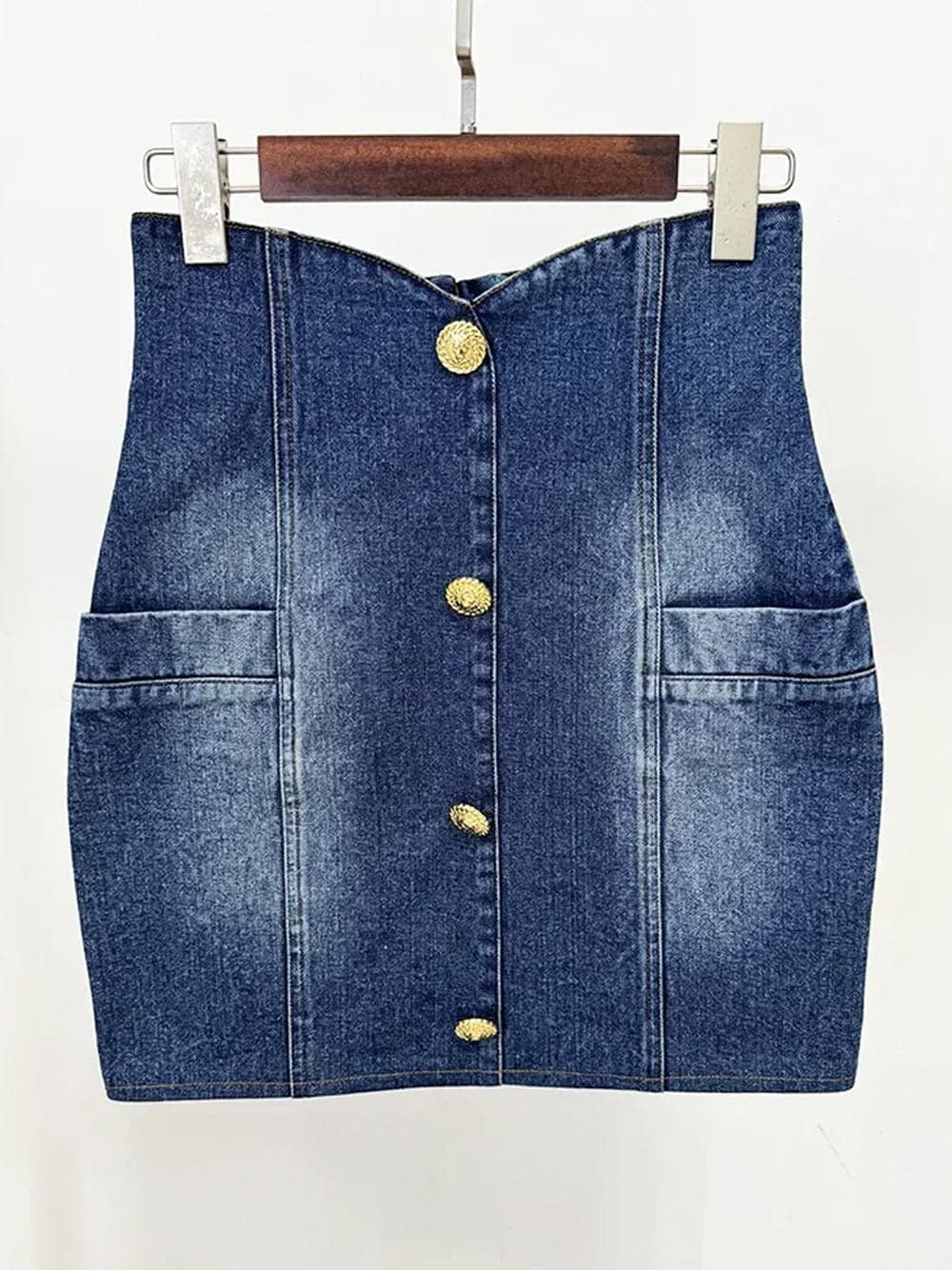 OCHO Denim Mini Skirt thumbnail 2