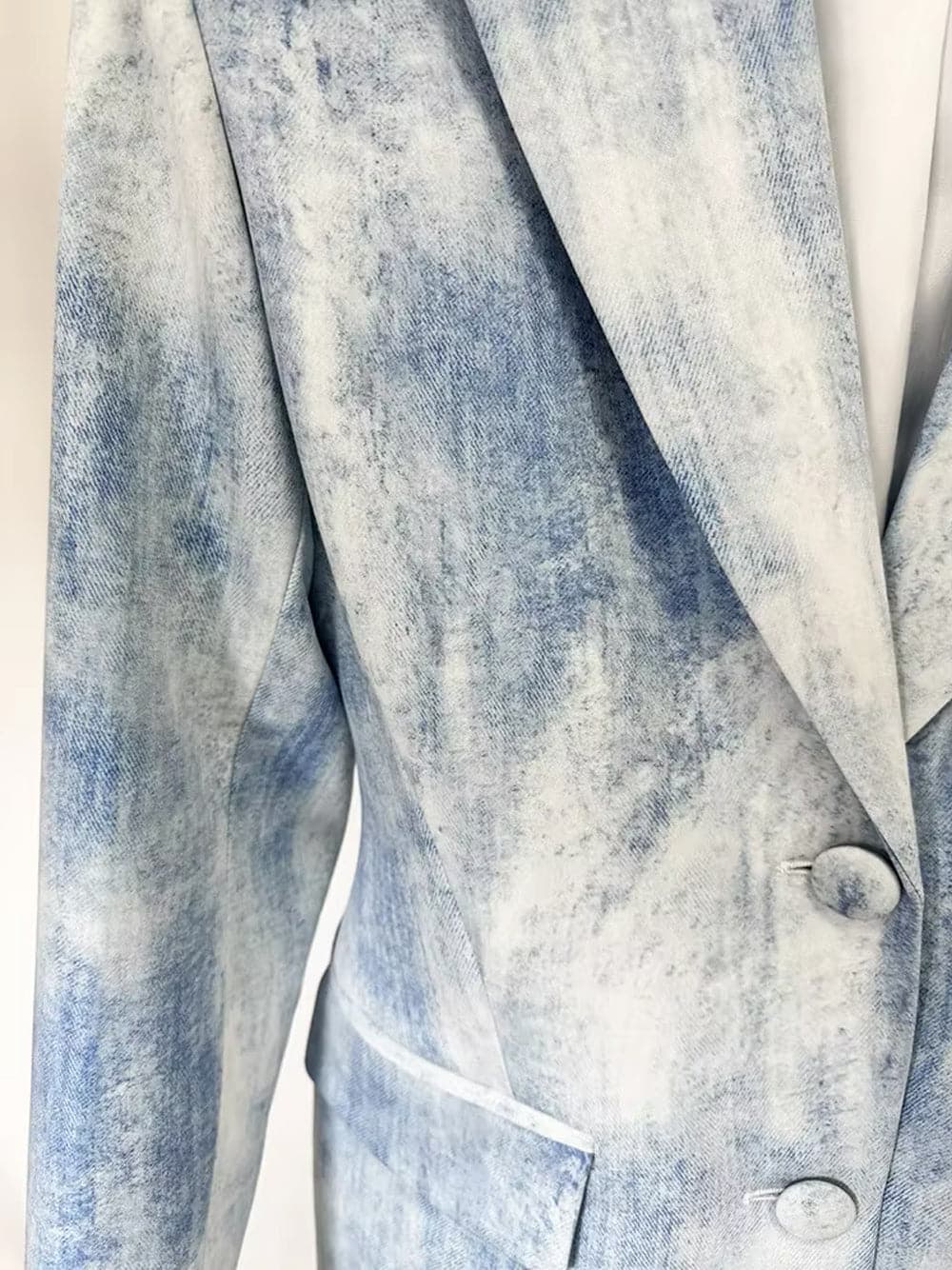 PRIMETTE Blazer & Pants Set in Blue thumbnail 4