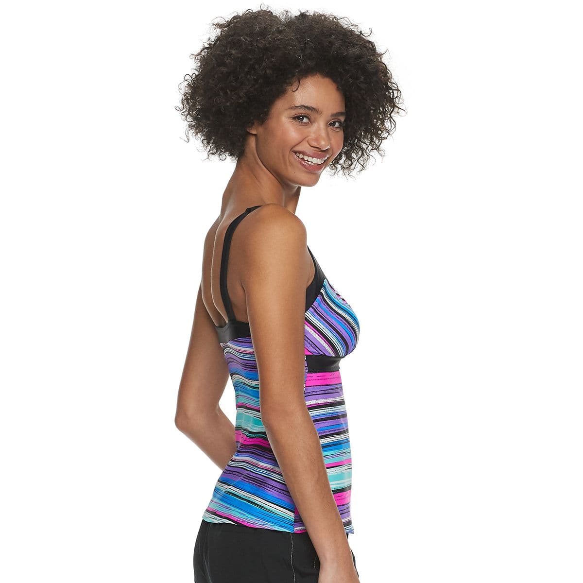 Women’s ZeroXposur Print UPF 30+ Tankini Top thumbnail 2