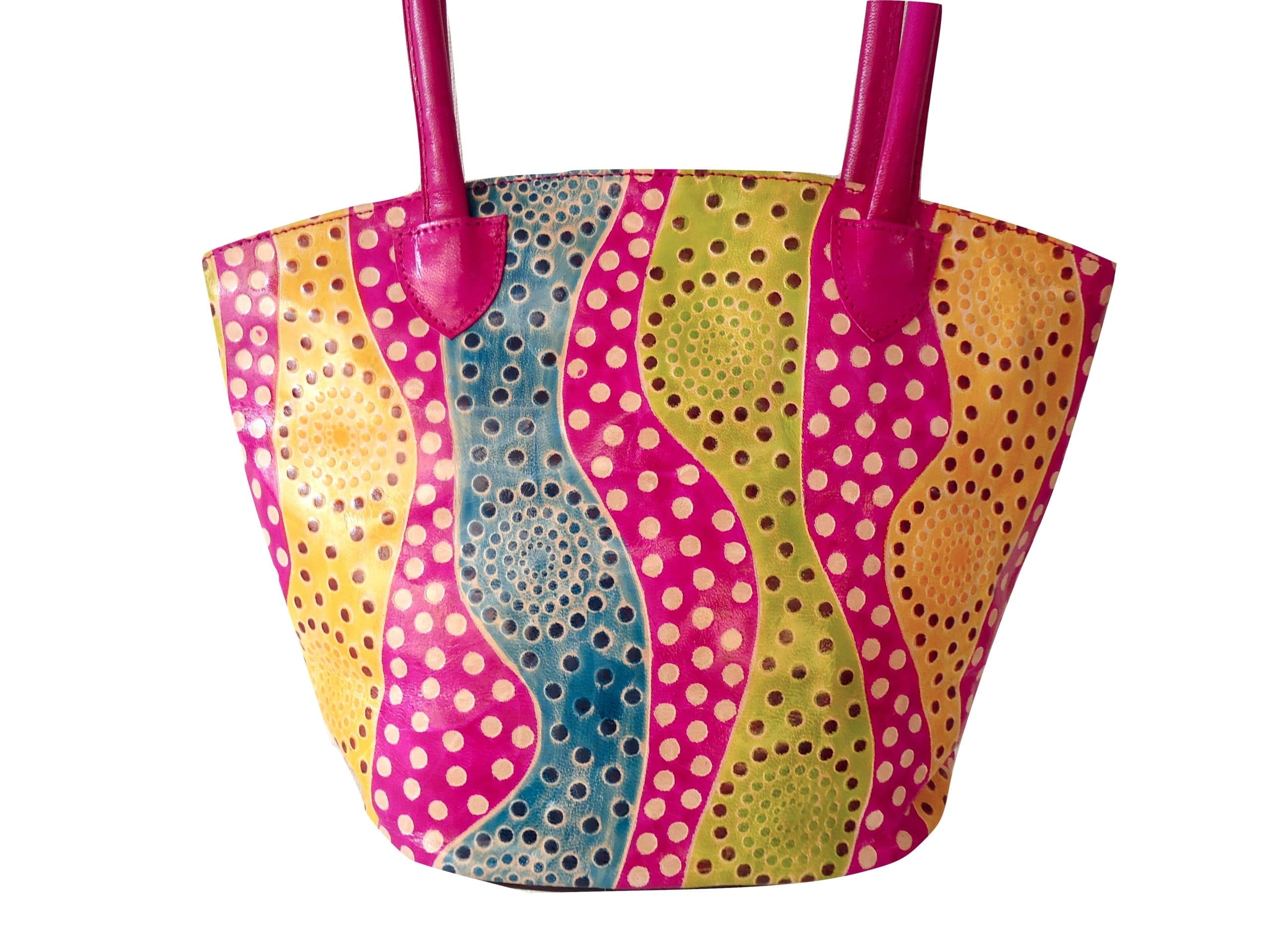 Pink Shantiniketan Boho Handbag thumbnail 2