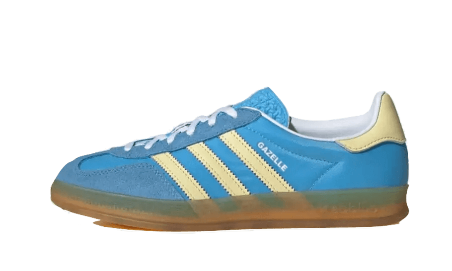 Adidas Gazelle Indoor Semi Blue Burst Almost Yellow