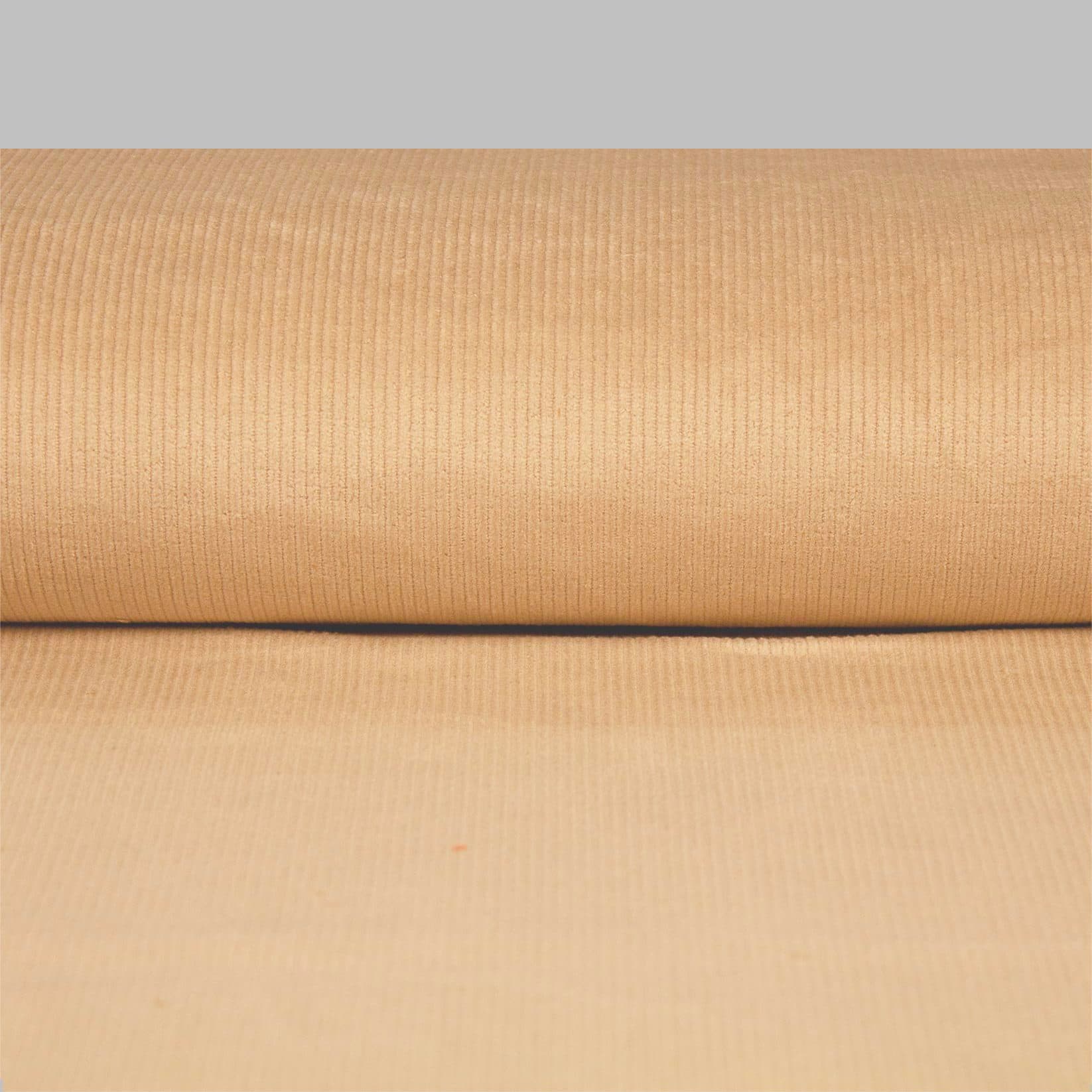 Velours côtelé extensibles 14W – Beige