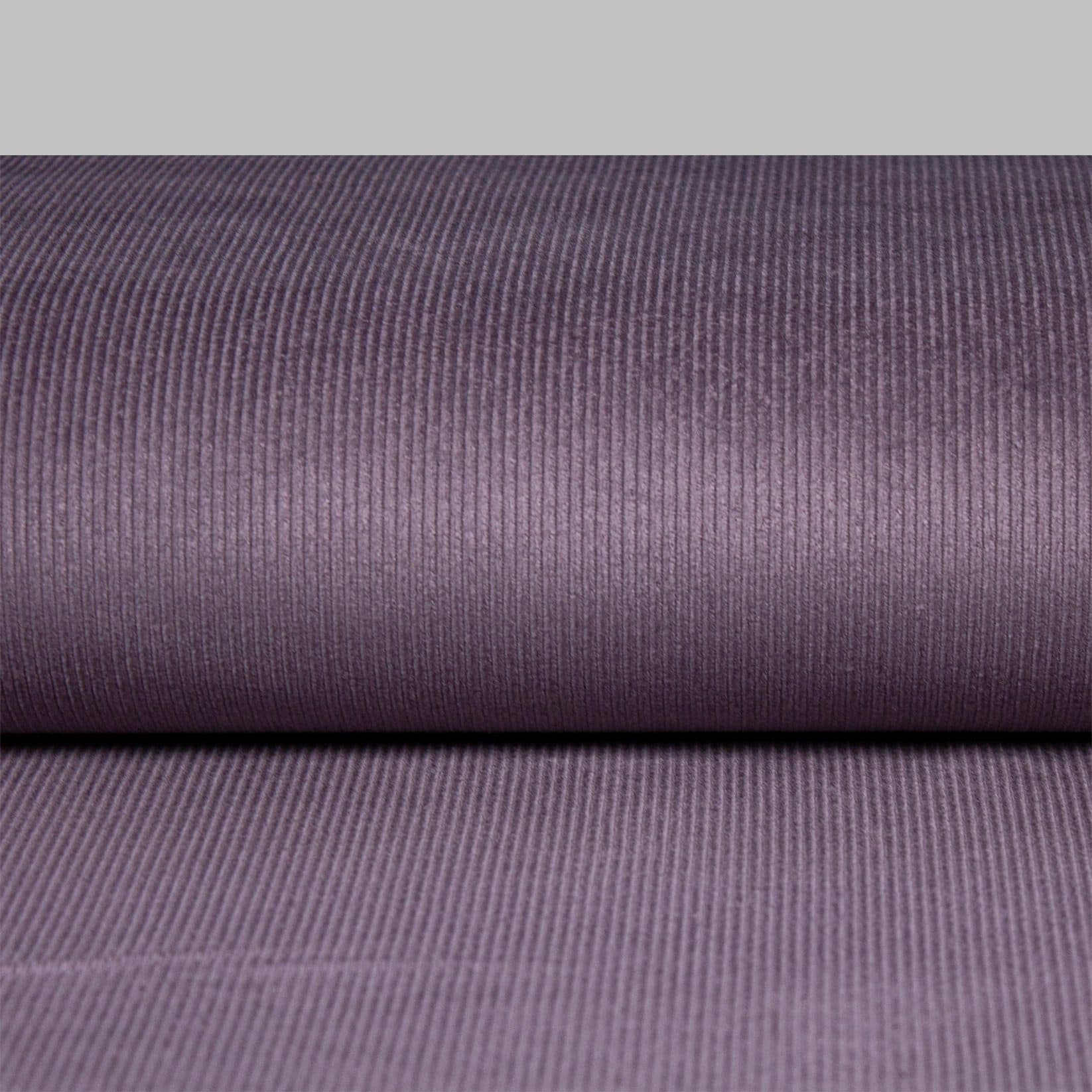 Velours côtelé extensibles 14W – Gris mauve