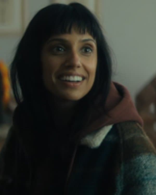 The Umbrella Academy S04 Ritu Arya Plaid Sherpa Jacket