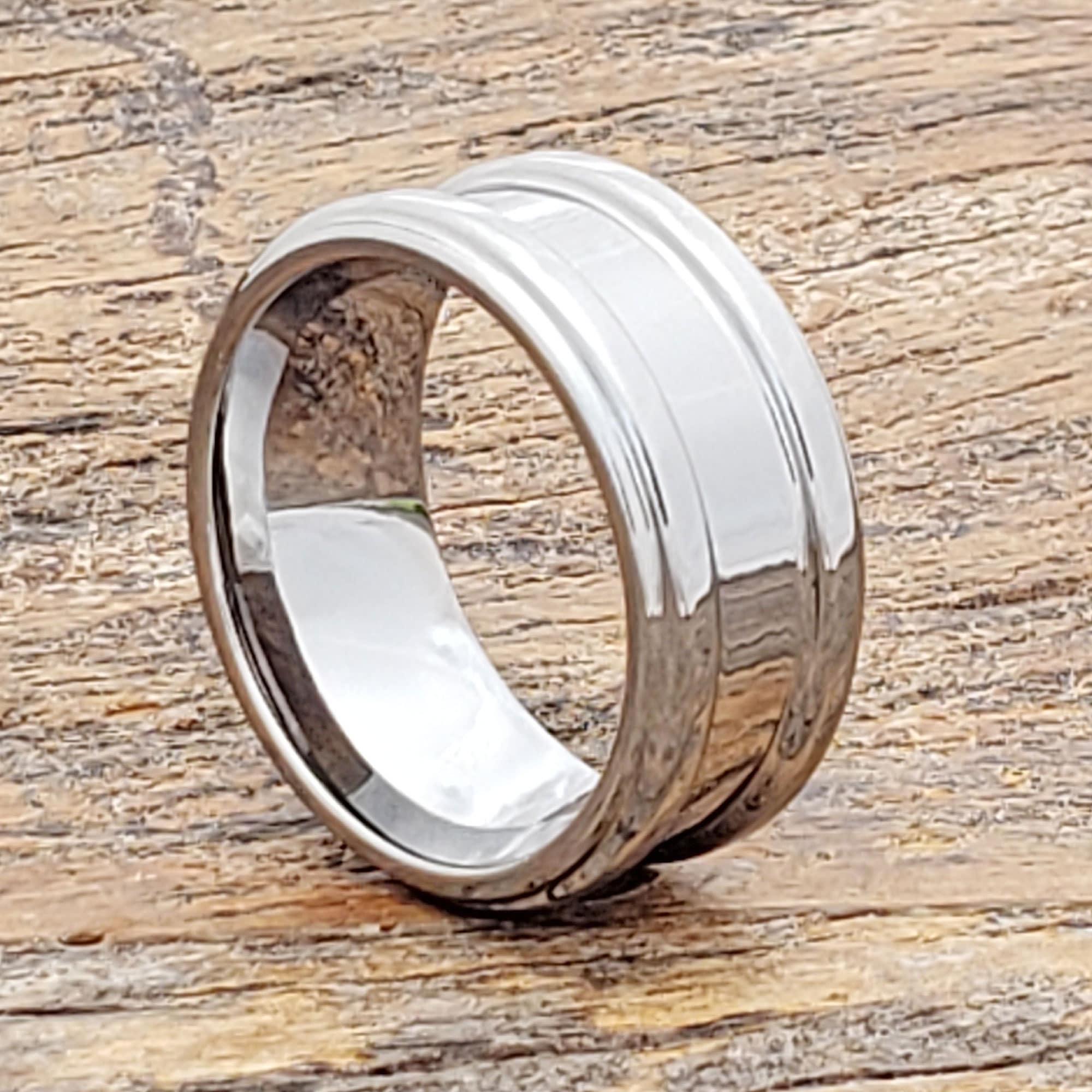 Gorgons Casual Womens Tungsten Rings