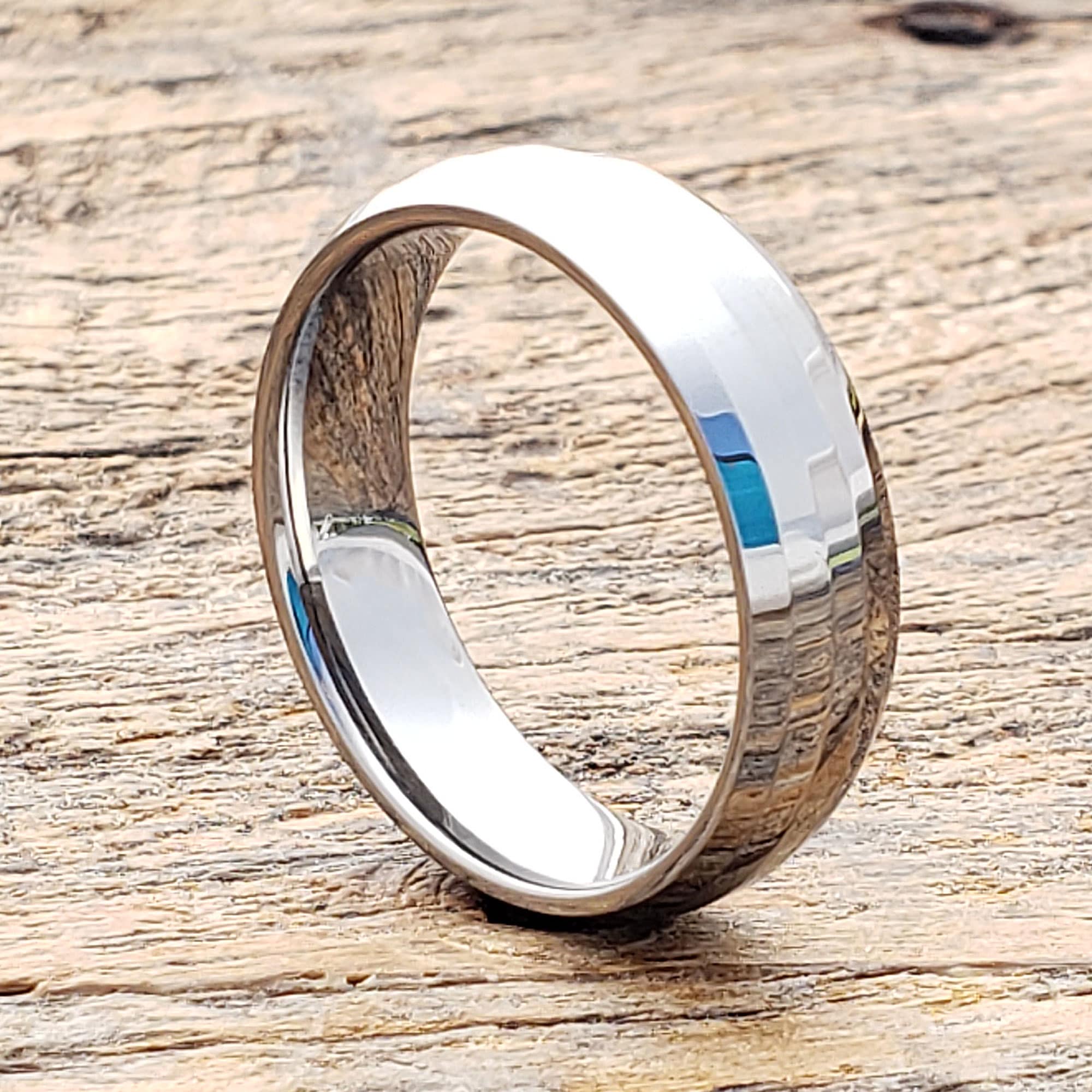 Janus Matching Faceted Tungsten Rings