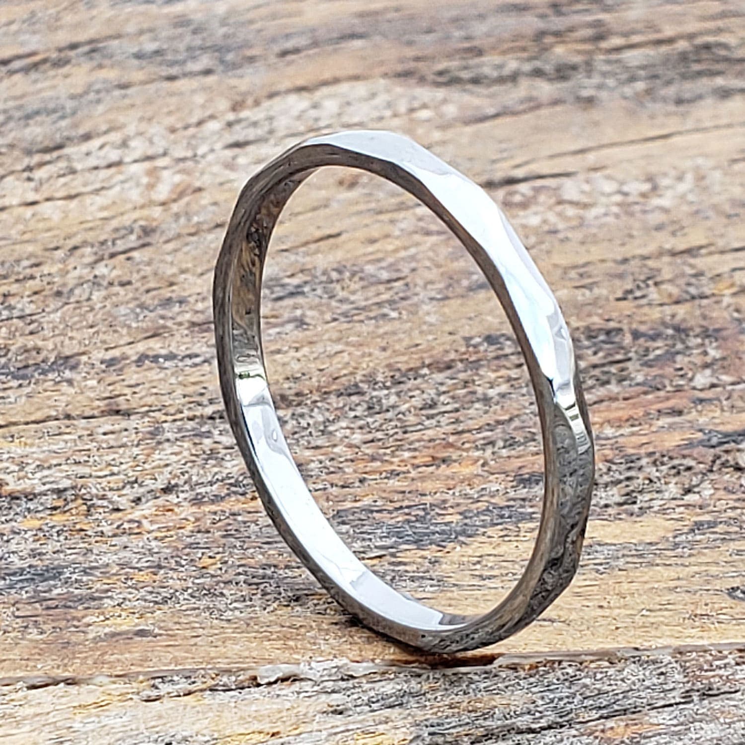 Metropolis Engineered Pinky Stackable Rings