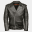 Police Style Mens Motorcycle Leather Jackets